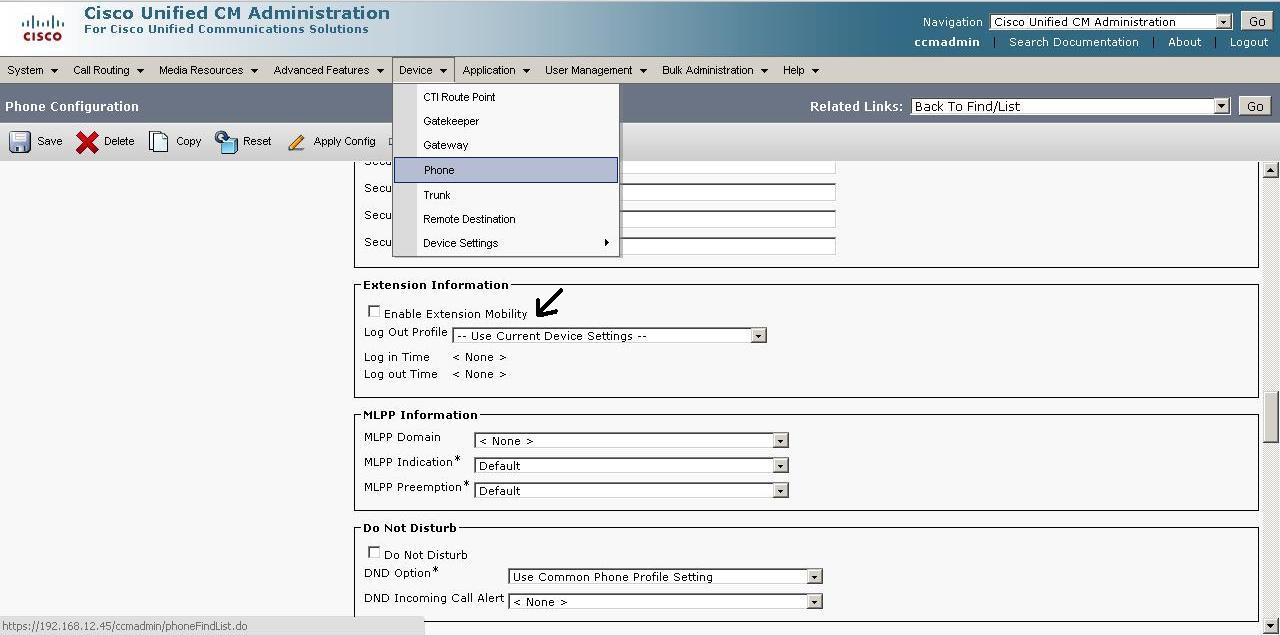 Common Problems in Extension Mobility Cisco Community
