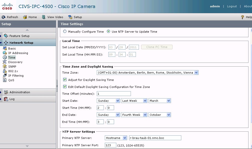 NTP adjusting non and daylight saving time Cisco Community
