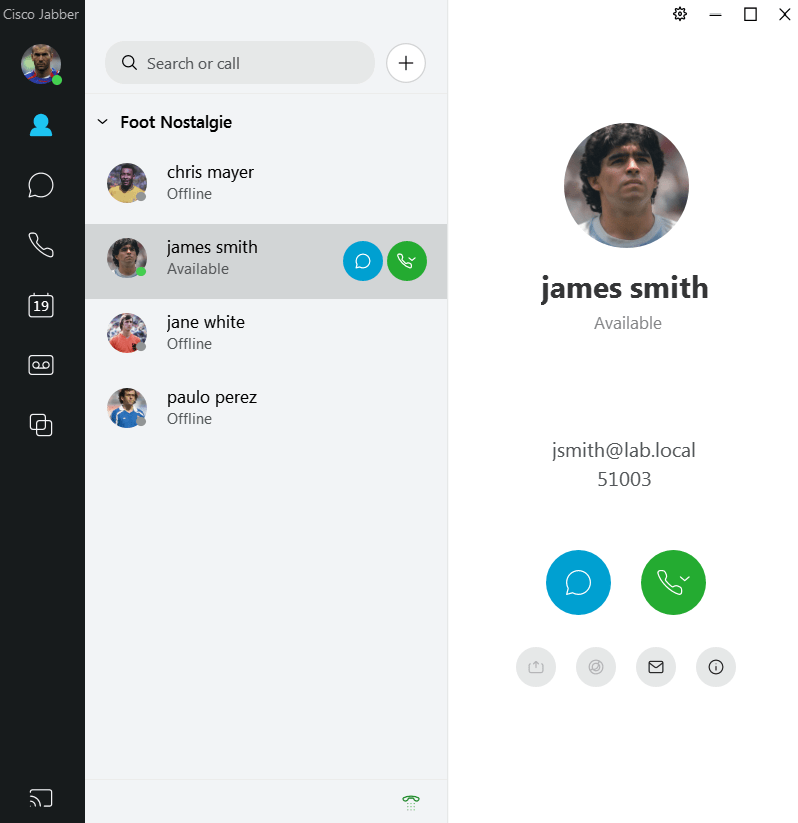 Extend and Connect Feature With Cisco Jabber Cisco Community