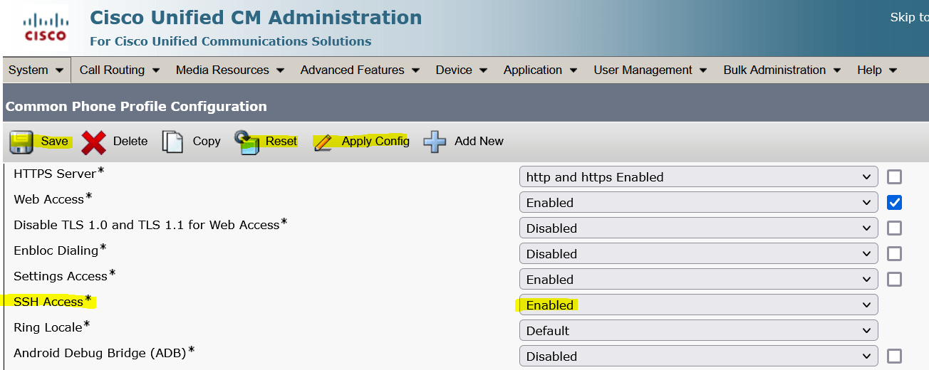 How to bulk reset your phones to factory defaults (ITL, CTL and etc