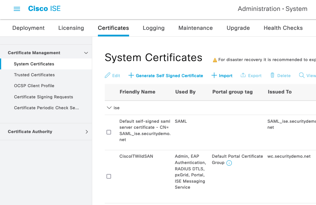 Solved Externallysigned CA certificate not being used Cisco Community