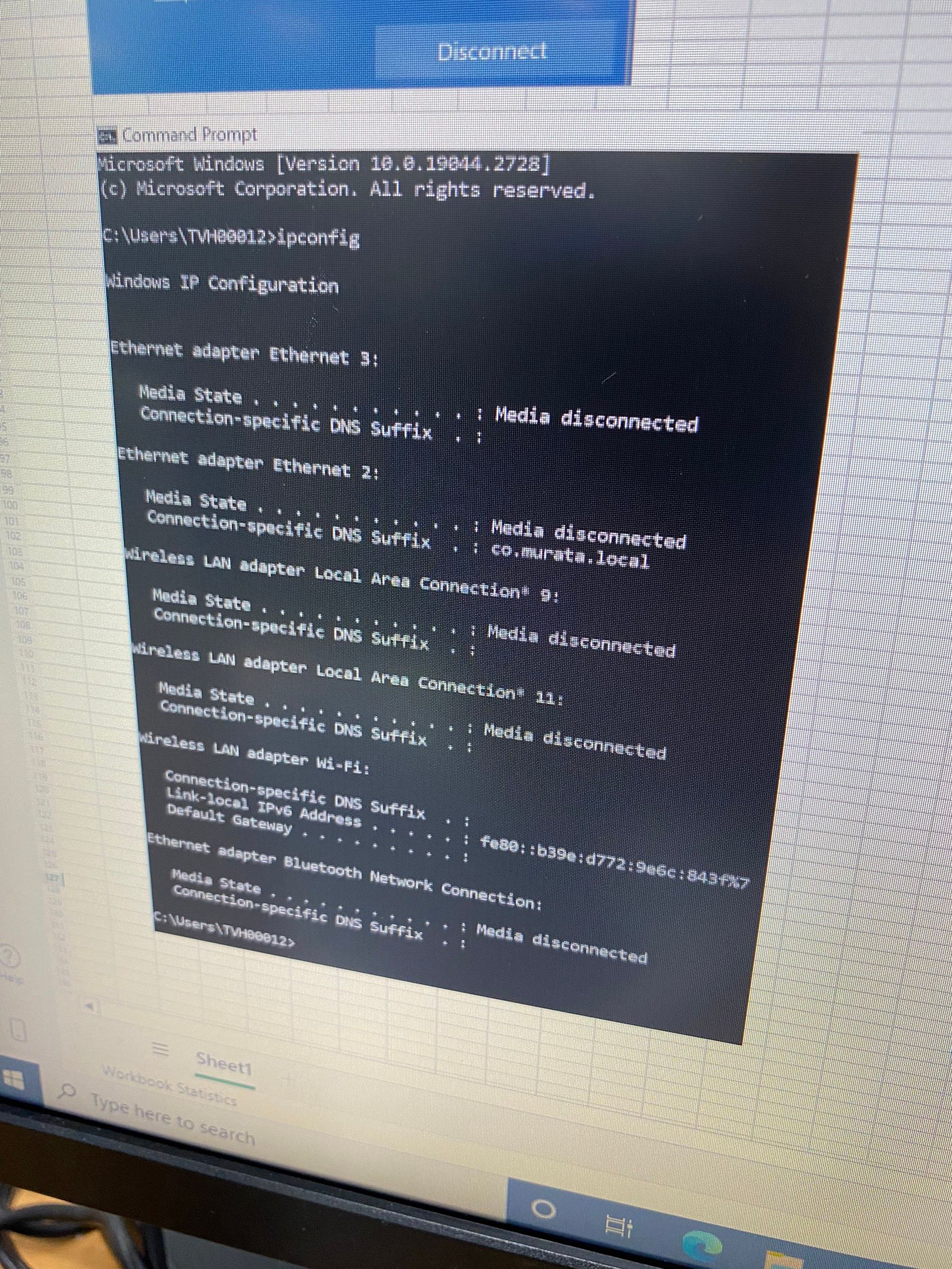 Wifi problem with connect network company - Cisco Community