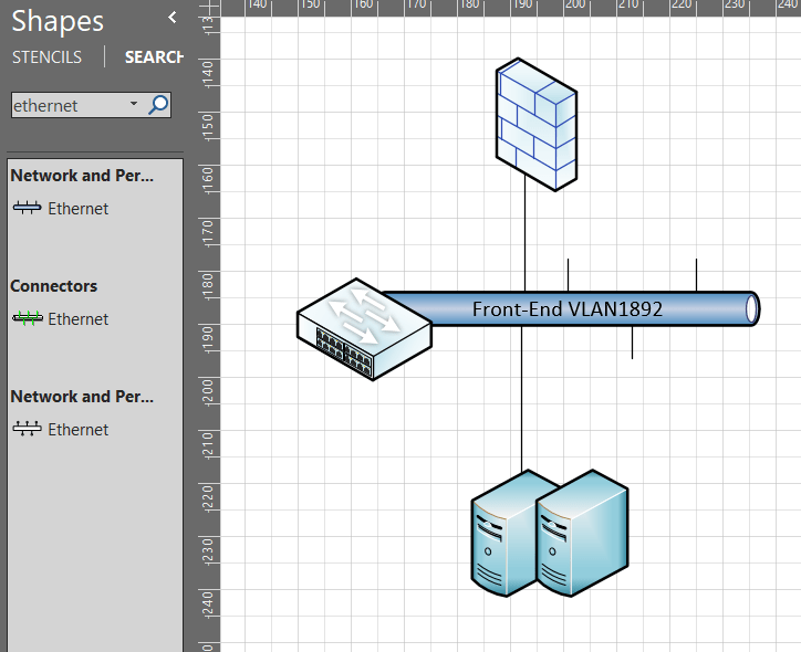 Solved Visio stencil logical network 'pipes' Cisco Community