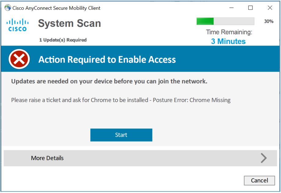 Cisco AnyConnect ISE Posture module customization Cisco Community
