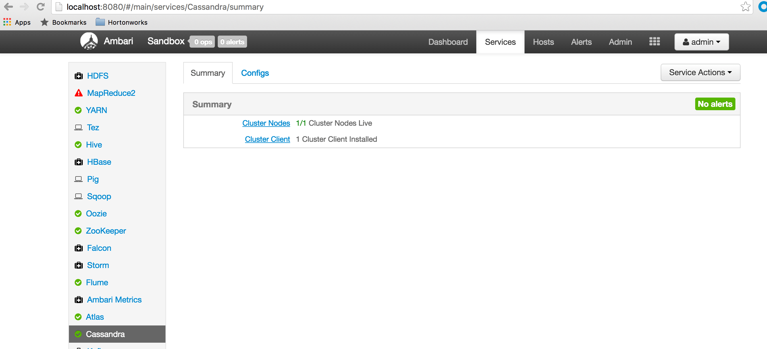 Solved How can I install Cassandra in HDP 2.4 sandbox (Vi