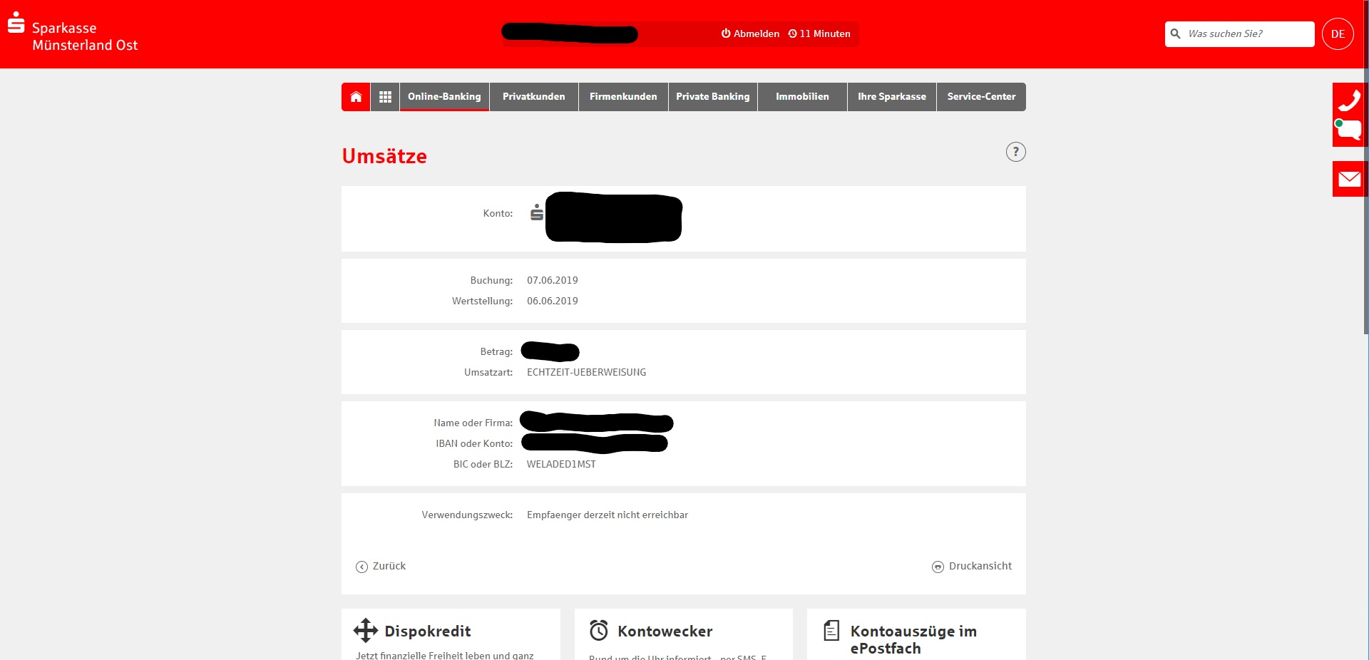 Einführung der EchtzeitÜberweisung Seite 15 comdirect