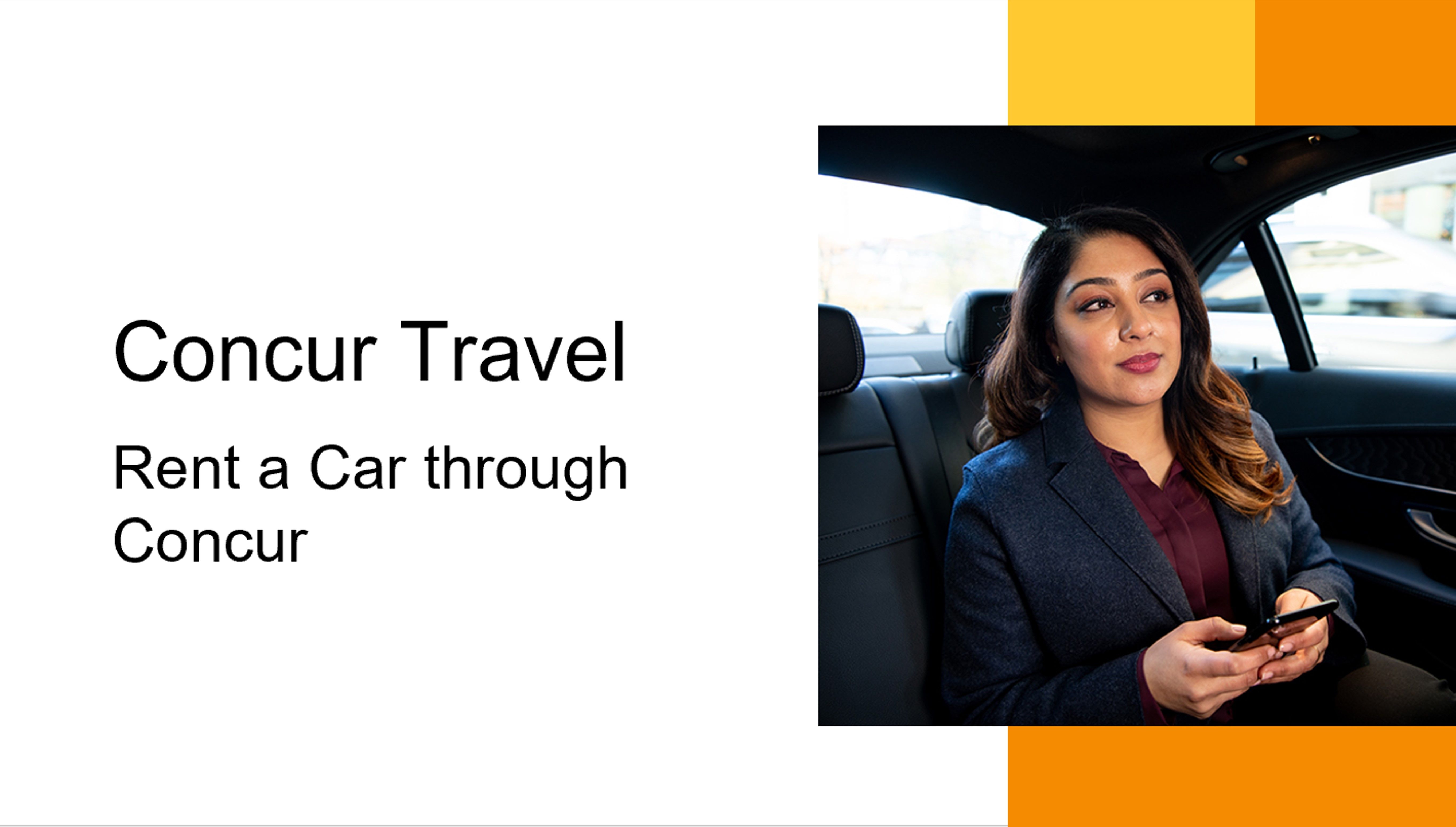 If You Need a Car for a Trip, You Can Easily Rent SAP Concur