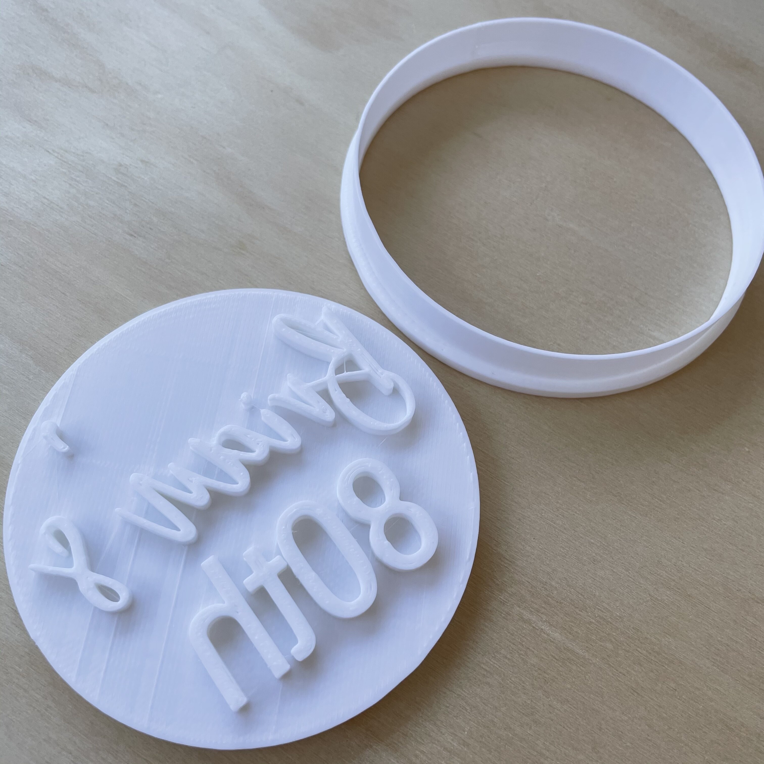 How to create a 3d printed text embosser / debosser 6 by