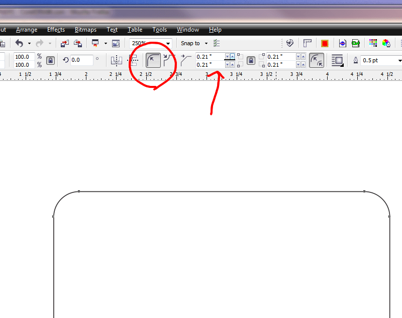 ROUNDING CORNERS CorelDRAW X5 CorelDRAW Graphics Suite X5