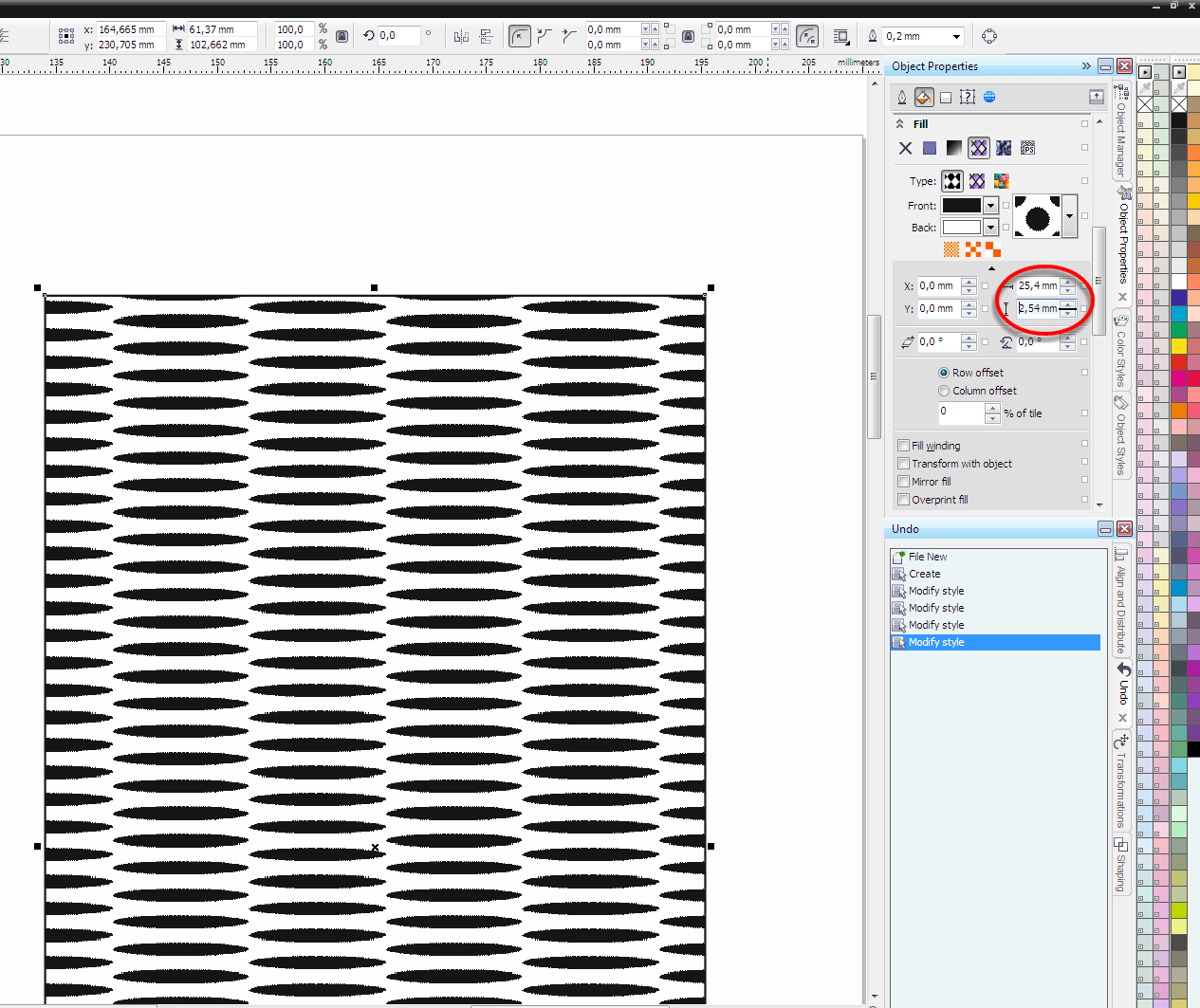 Improve patterns, mesh and other obsolete functionality abandoned from