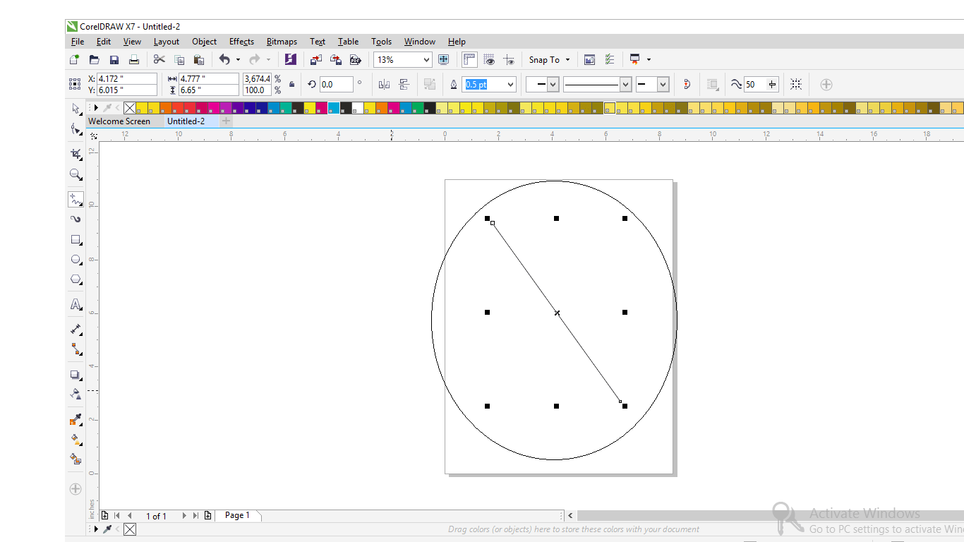 help....how to remove the free transform ? CorelDRAW Graphics Suite