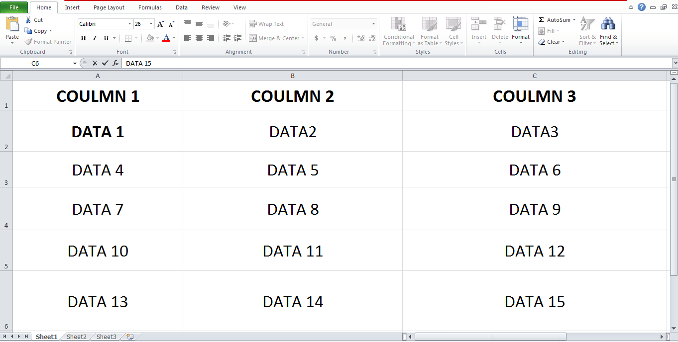 HOW to import the data from MS excel to coreldraw table cells