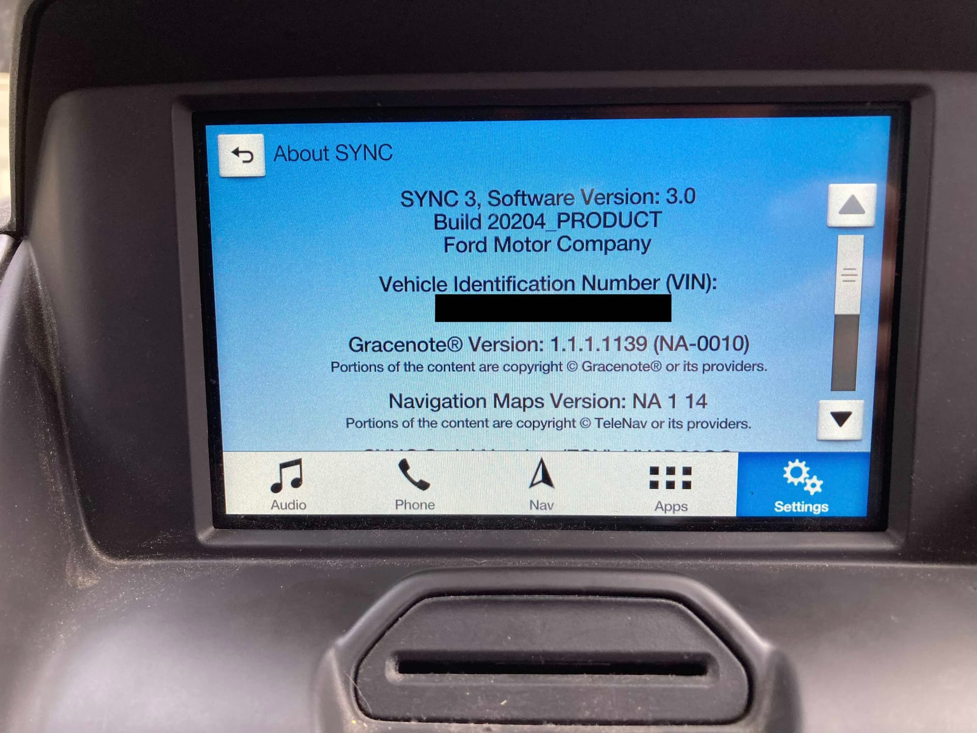 2016 Mustang Sync3 1.0 updated to 3.0 and no Apple Carplay! SYNC 3