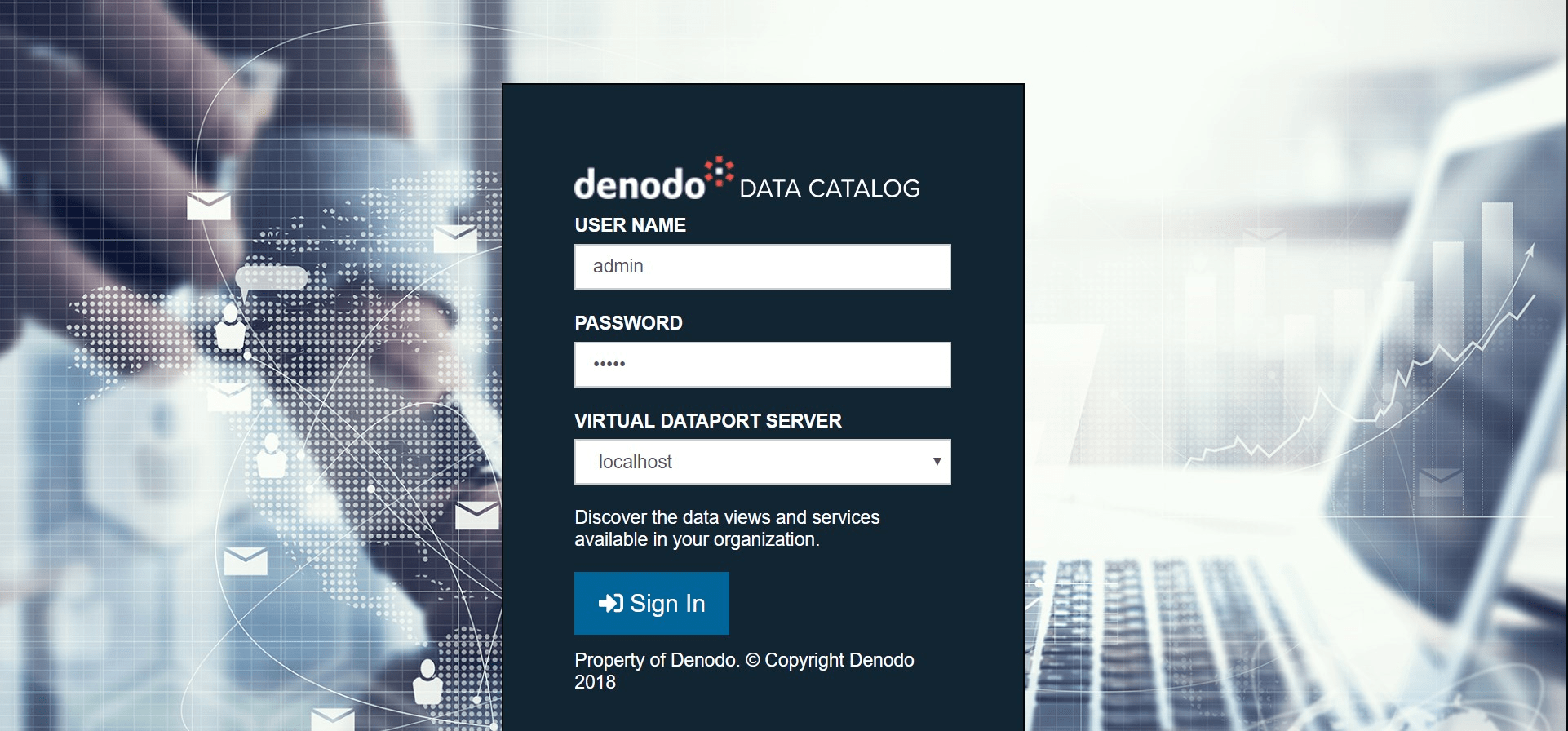 Use Denodo Data Catalog for exploring the Denodo server metadata