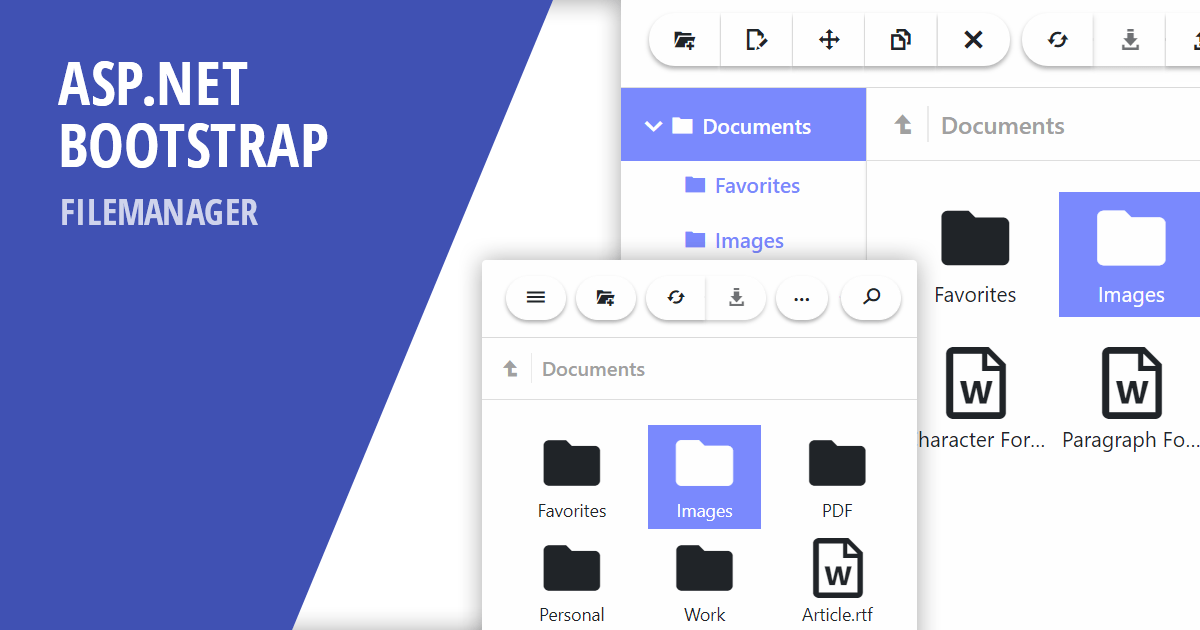 Bootstrap File Manager (Available Now)