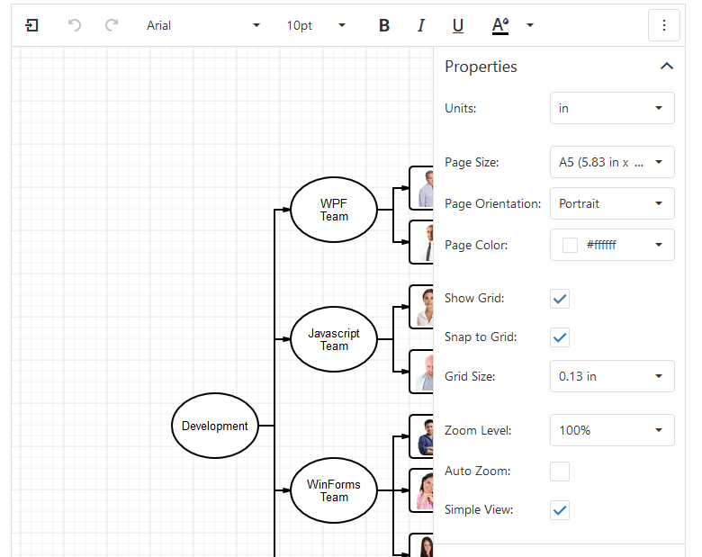 DevExtreme Diagram - Images, Containers, Full Screen Mode and More (v19.2)