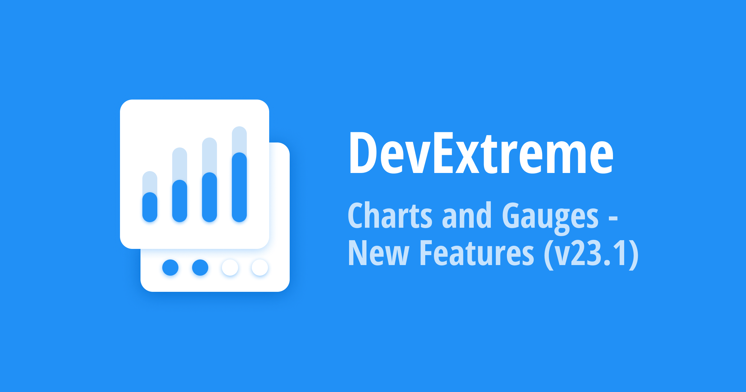 DevExtreme Charts and Gauges (v23.1) — New Features (Angular, React