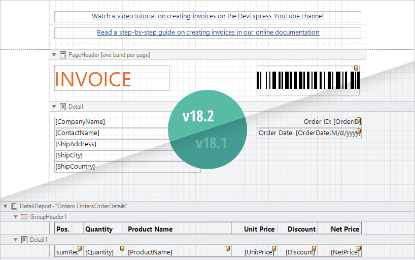Reporting Vertical Bands (v18.2)