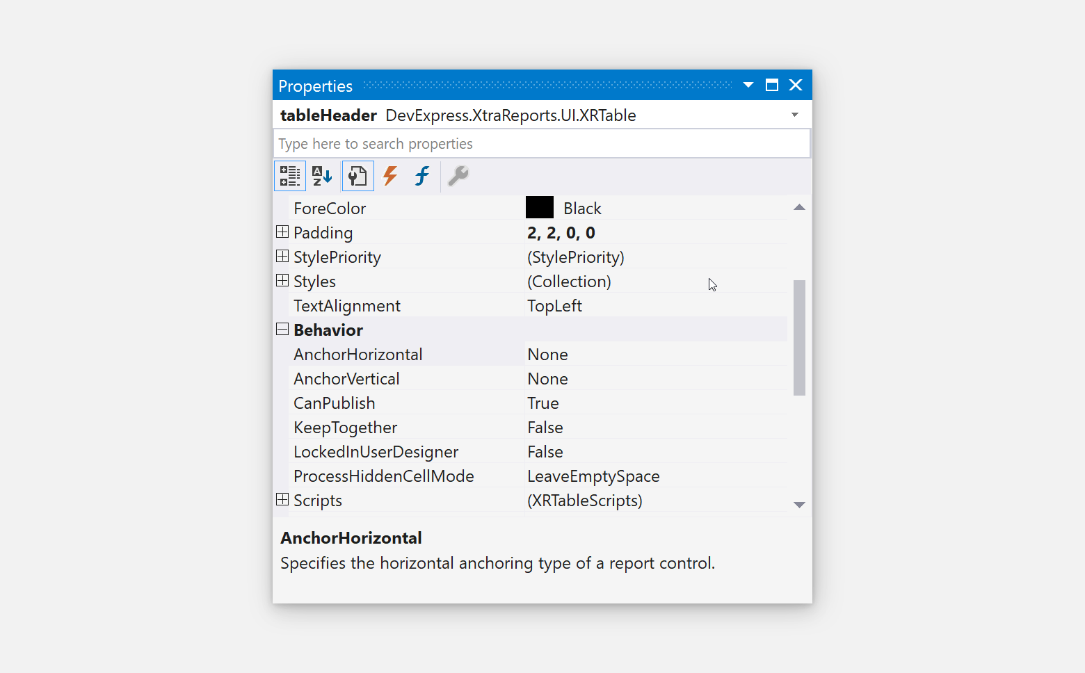 Reporting Responsive Report Layouts with Control Anchoring (v20.2)