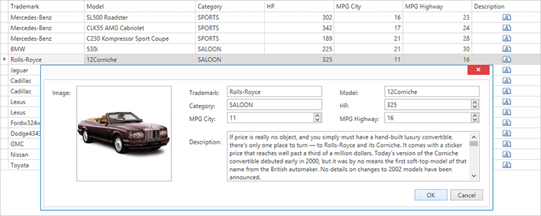 WPF Grid Control Inline Editing, Partial Groups & Record Selection