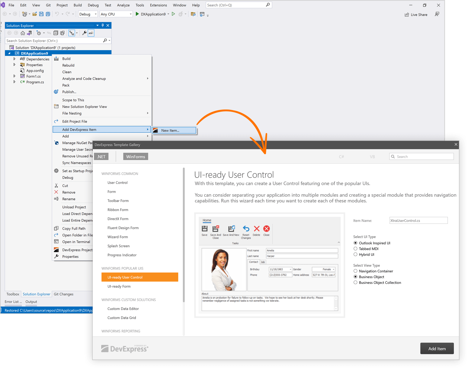 WinForms — Early Access Preview (v23.1)