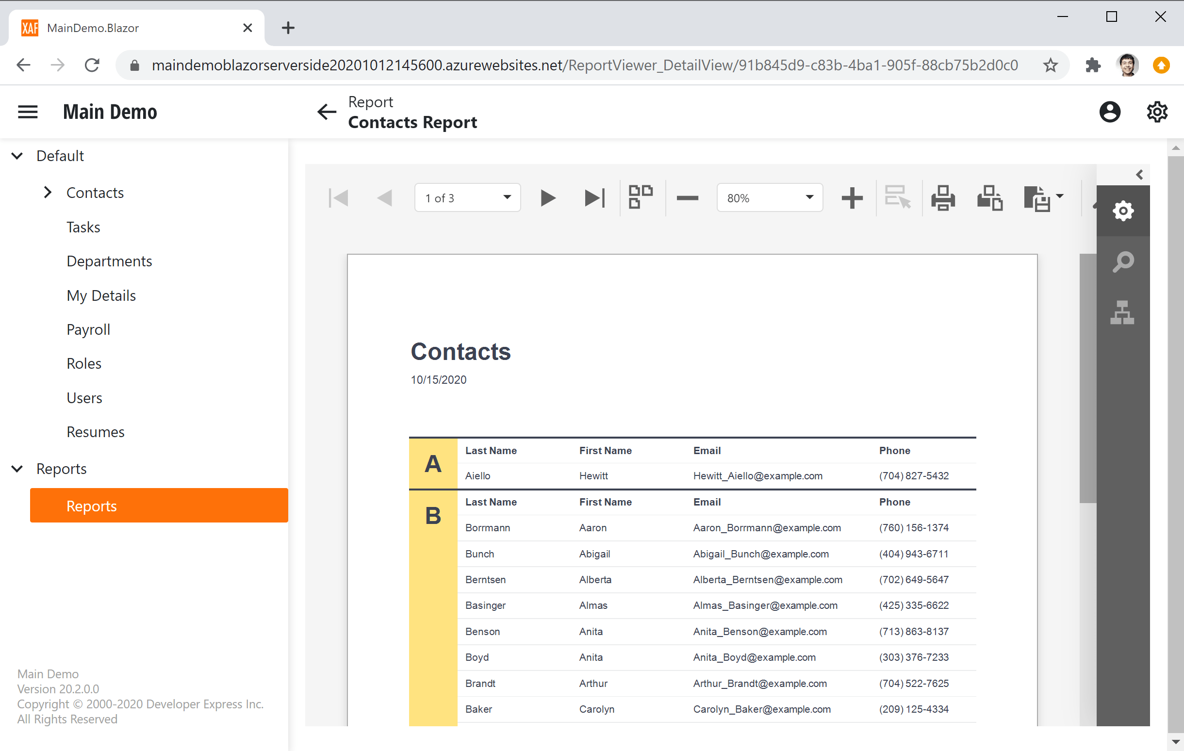 XAF Deploy Core Blazor Server Apps to Azure