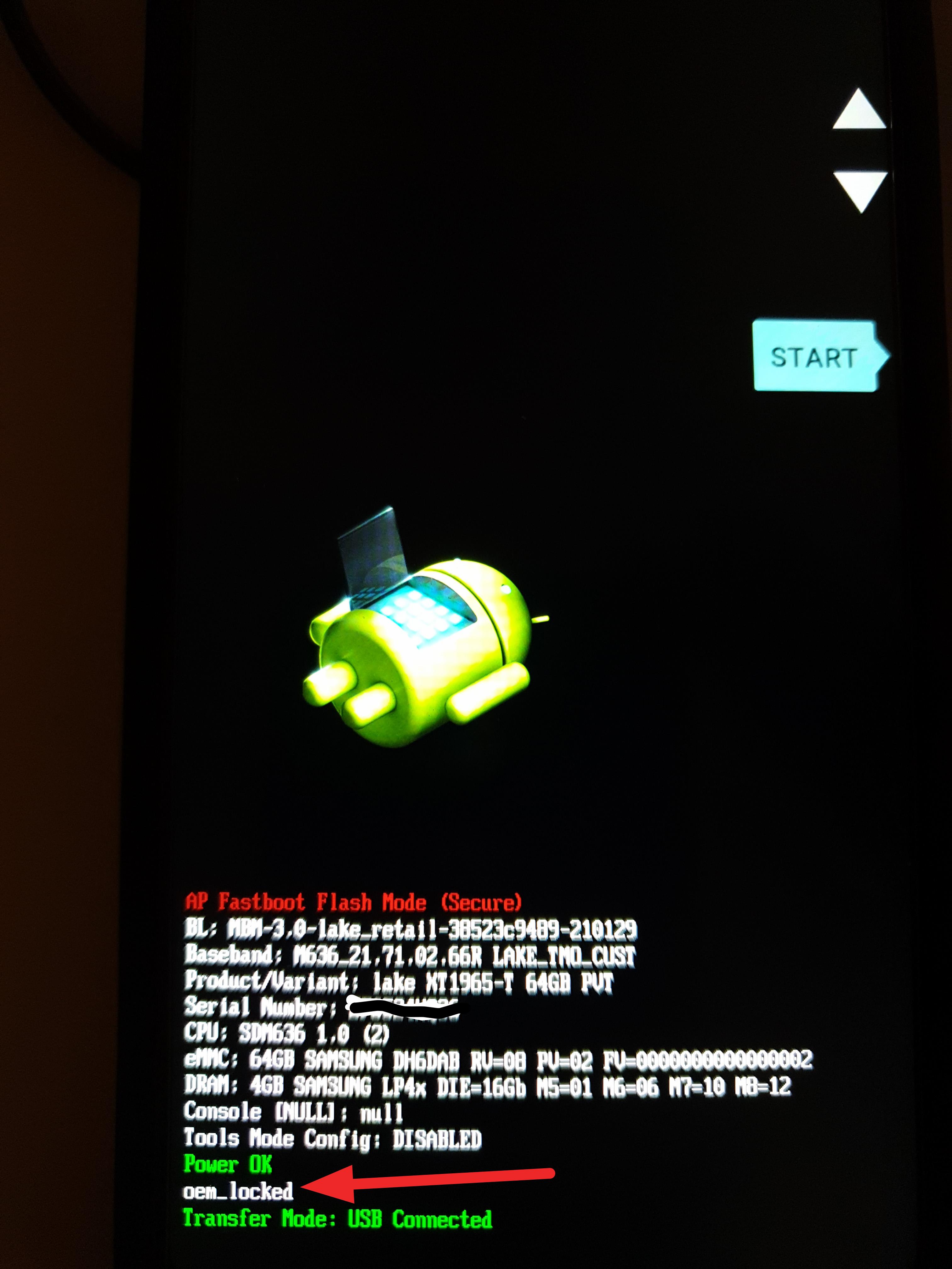 Motorola Moto G7 Plus Model: XT1965-T in USA, Bootloader Unlock