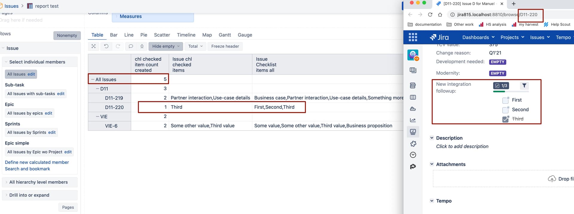 Import fields in eazyBI from Checklist for Jira app Tips & Tricks eazyBI Community