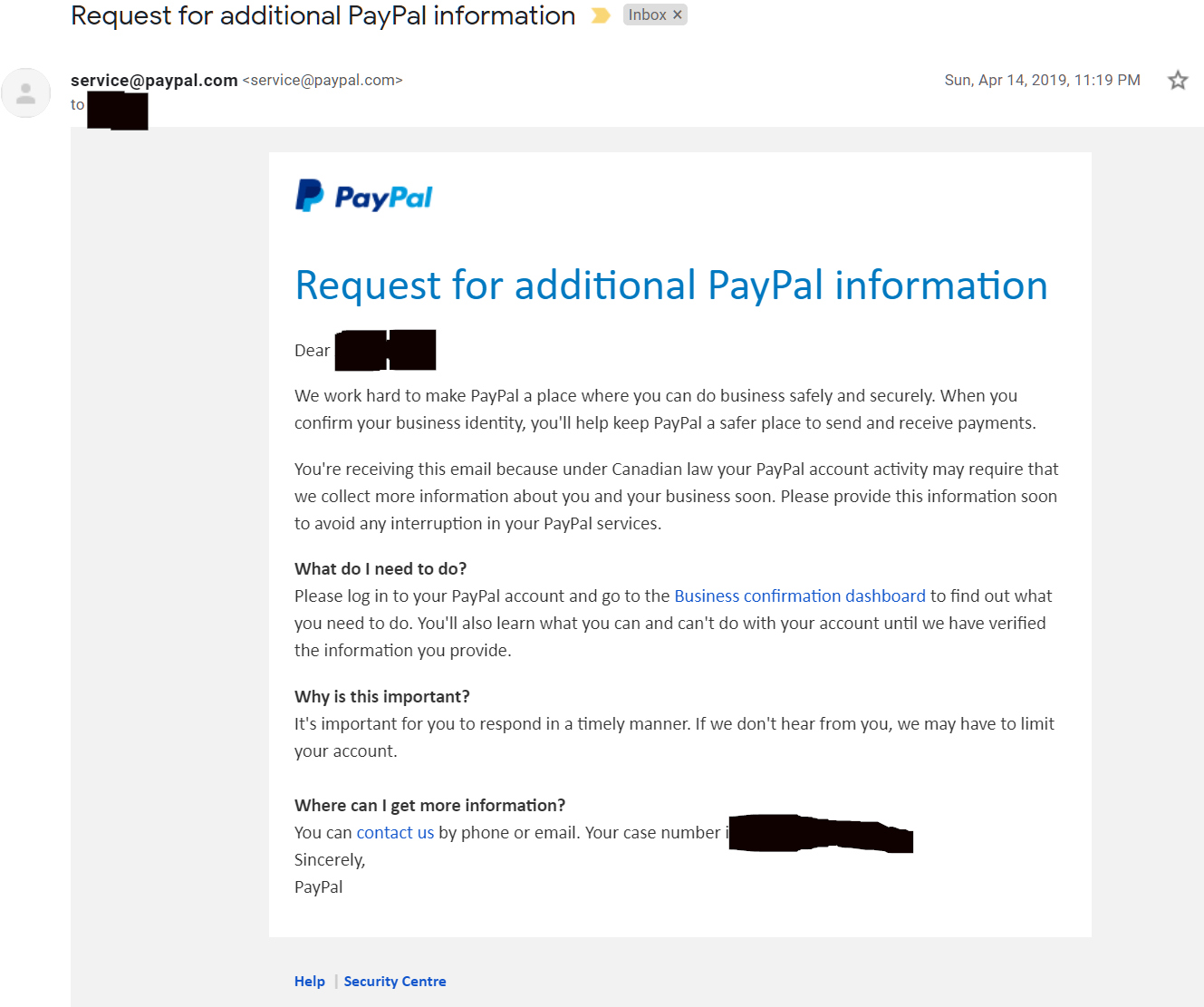 Managed Payment question The eBay Canada Community