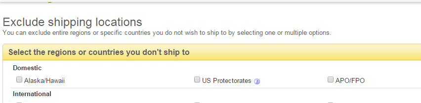 I exclude PO BOXES...Yet have 3 purchases this wee... The eBay Community
