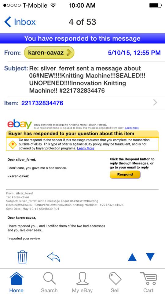 I can't leave negative feedback??? Page 33 The eBay Community