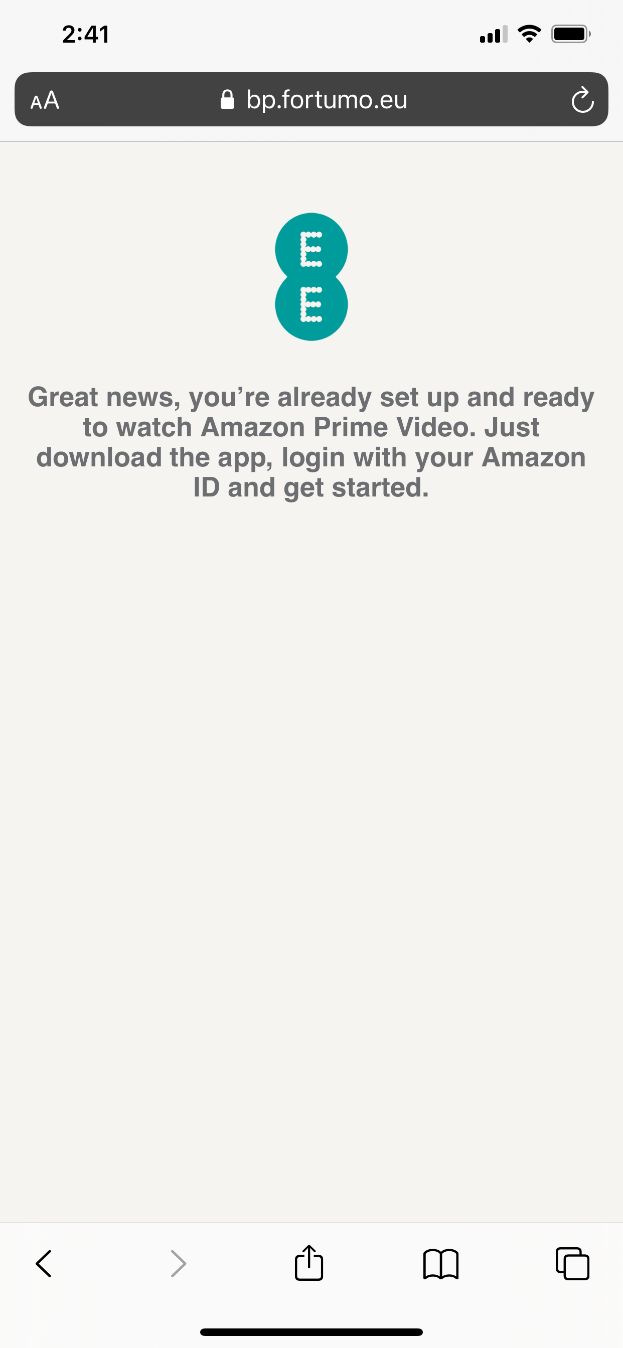 How to activate my amazon prime swappable The EE Community