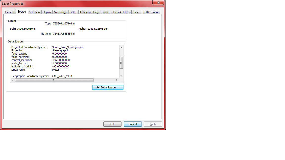 ArcPad Projection Issue Esri Community