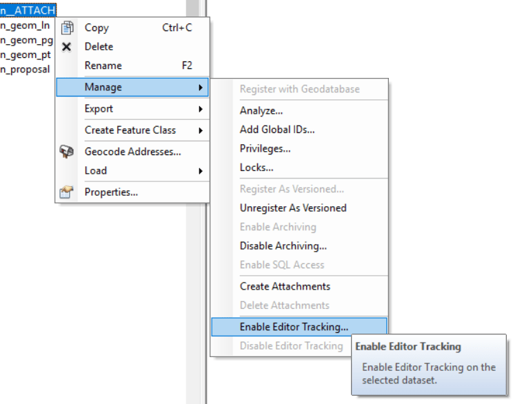 Enable Editor Tracking on Attachments Esri Community