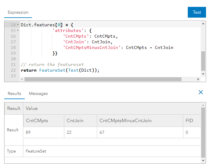 Solved ArcGIS Dashboard Data Expression, "unable to execu... Esri