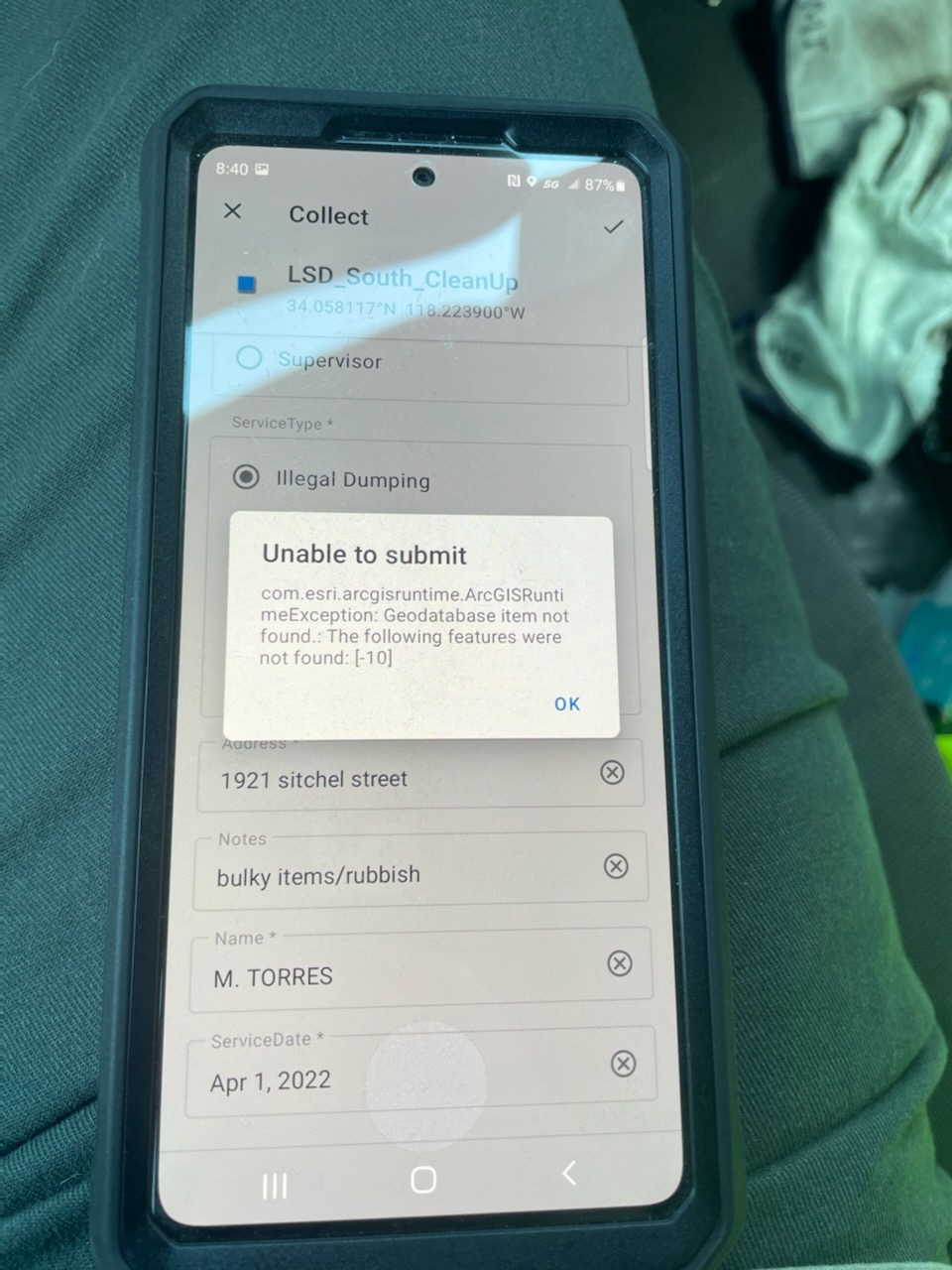 Layers unable to load in Field Maps Esri Community