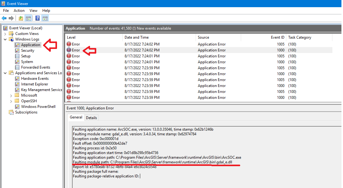 Error Upgrading ArcGIS Server from 10.9.1 to 11 A... Esri Community
