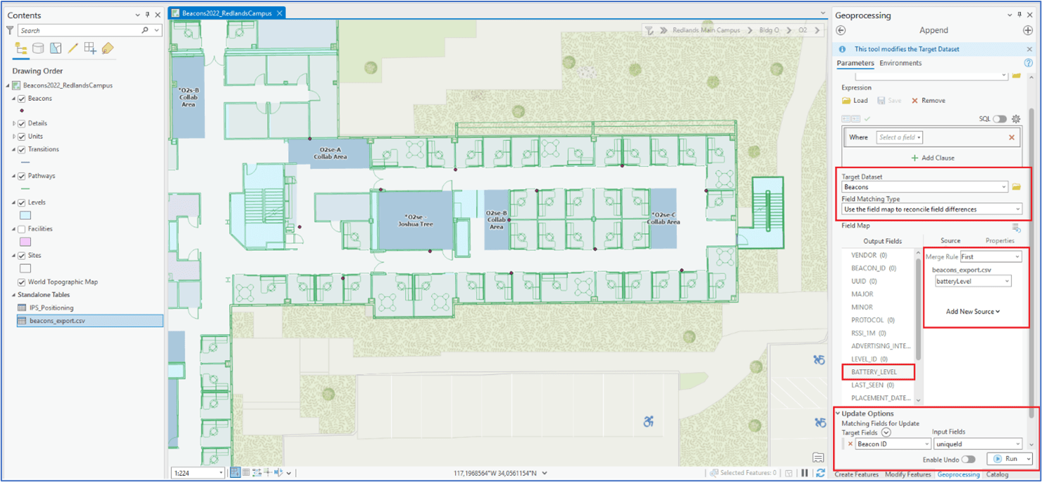 How to maintain beacon data for ArcGIS IPS Esri Community