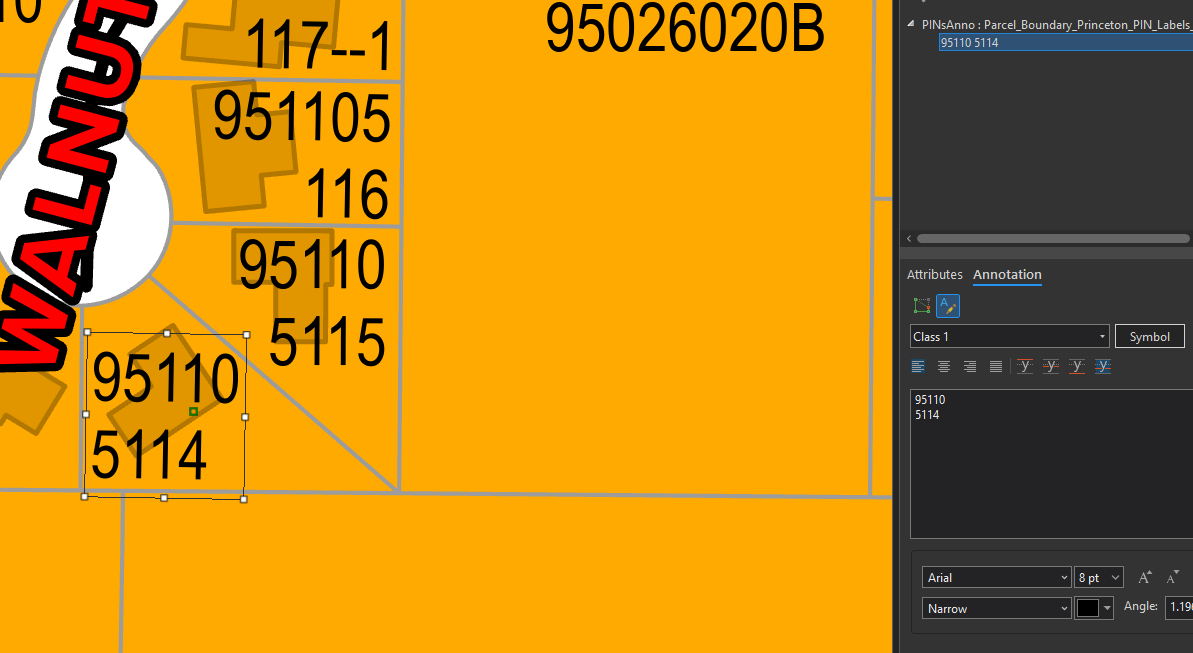 Multiline Annotation Text Horizontal Alignment Esri Community