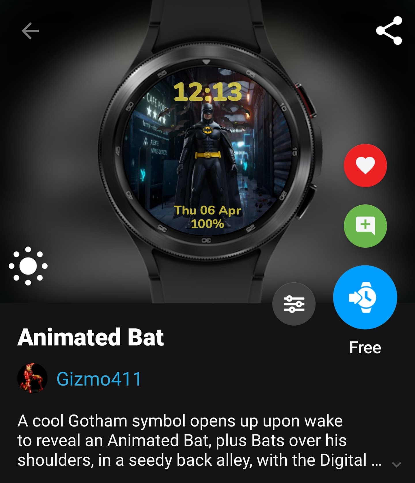 Galaxy Watch3 4Tap but no QR code menu Support FACER Community