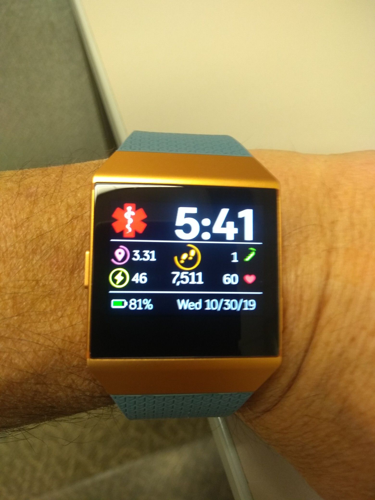 Fitbit band with medical alert symbol Page 6 Fitbit Community