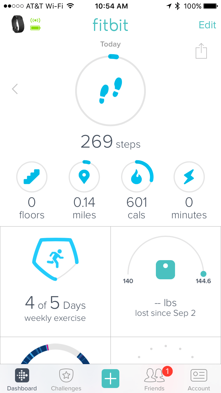 New Dashboard Page 4 Fitbit Community