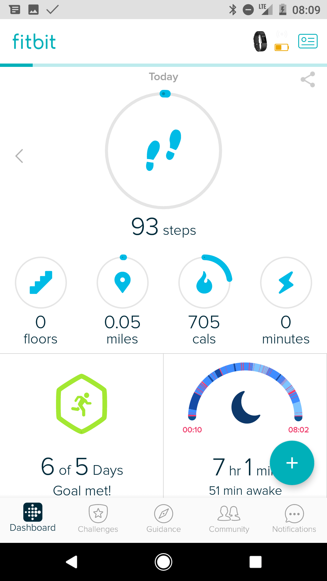 Exercise impact on your day bug Fitbit Community(04)