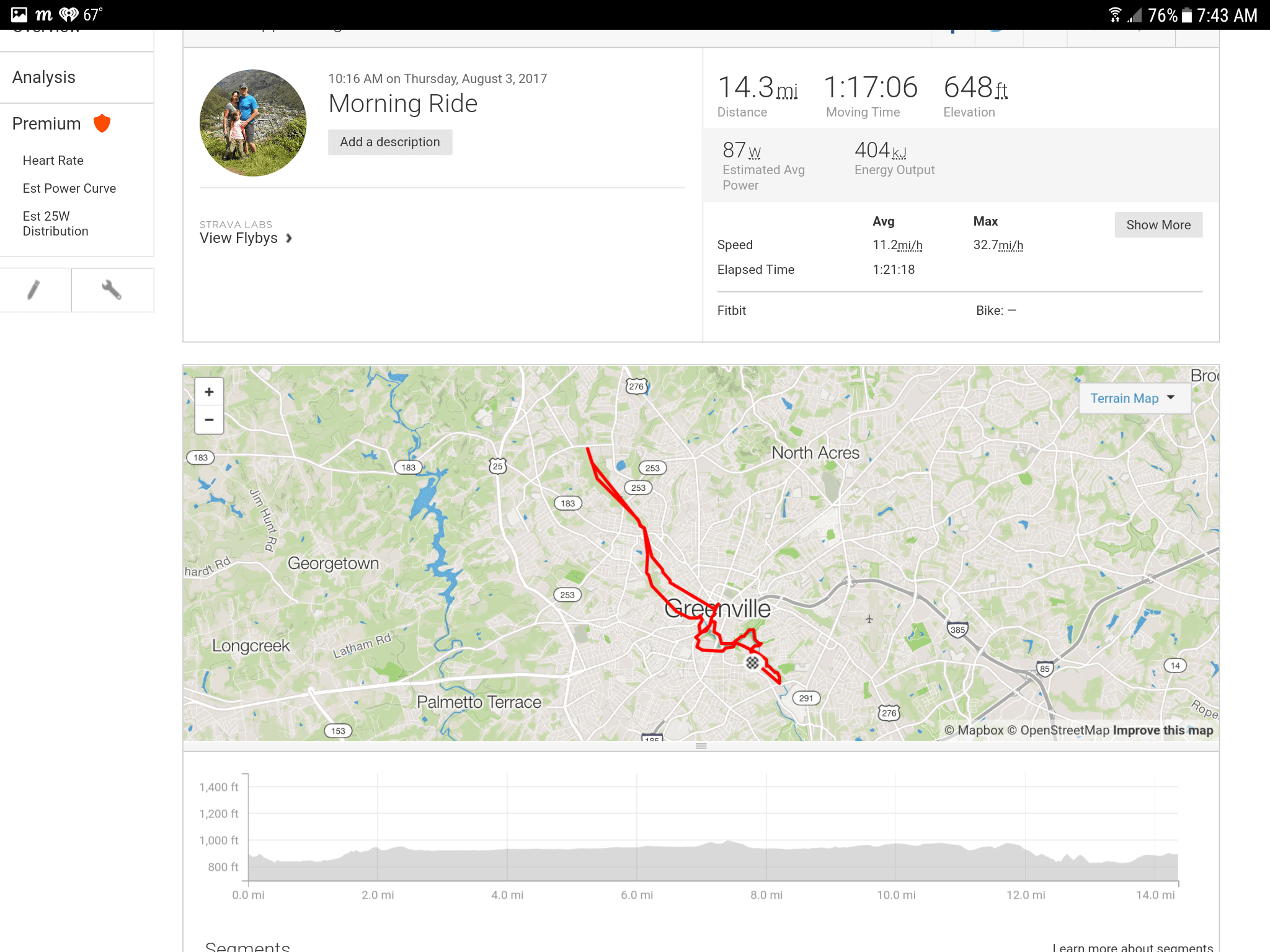 Connected GPS bike ride distance is inaccurate Fitbit Community