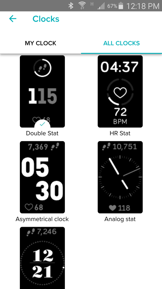 More clock/watch faces for the Charge 3! Fitbit Community