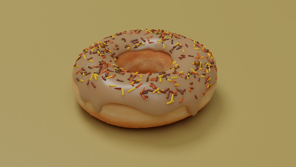 THE Blender Guru Donut Completed Show GameDev.tv