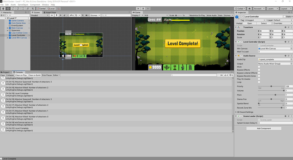 Canvas Not Displaying Even Though SetActive is Set to True Ask GameDev.tv