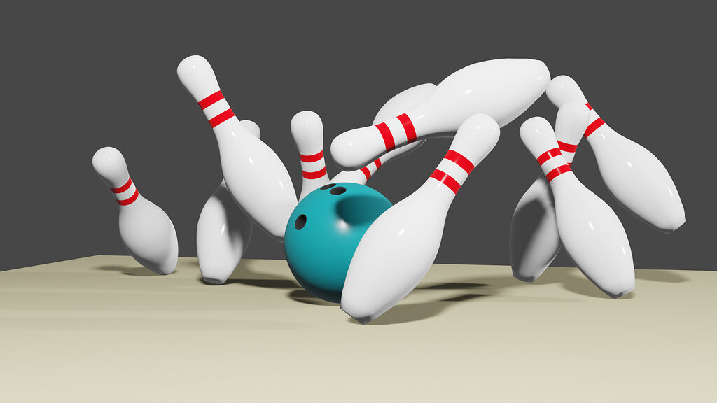Bowling Ball Hit Show GameDev.tv