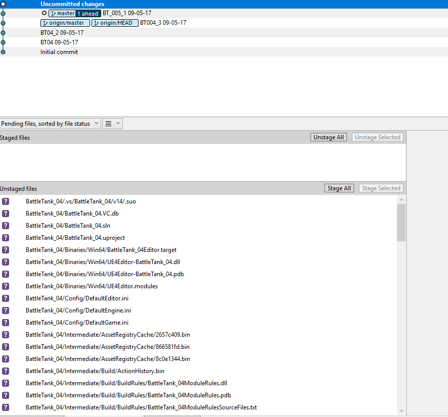 Gitignore does not ignore intermediate Ask GameDev.tv