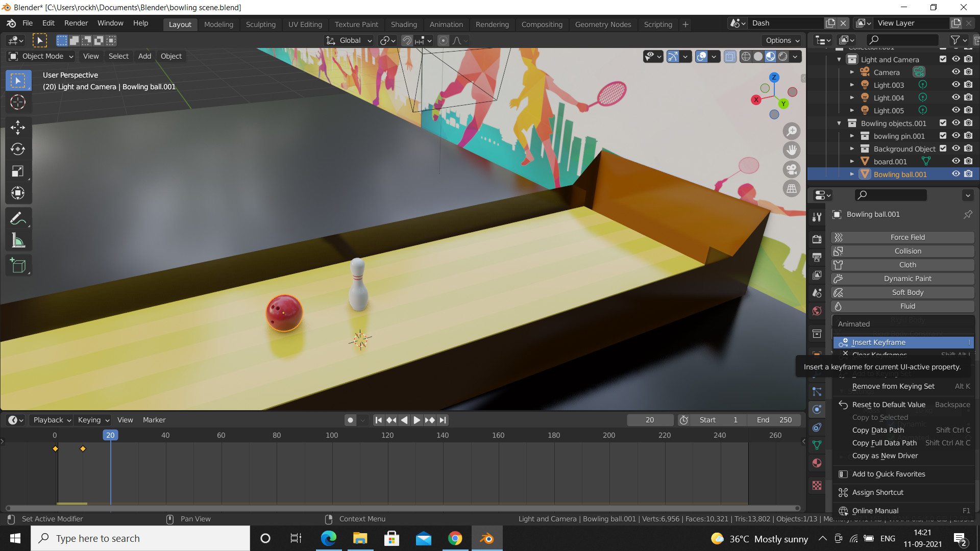 There is no location rotation scale keyframes option in blender 2.9